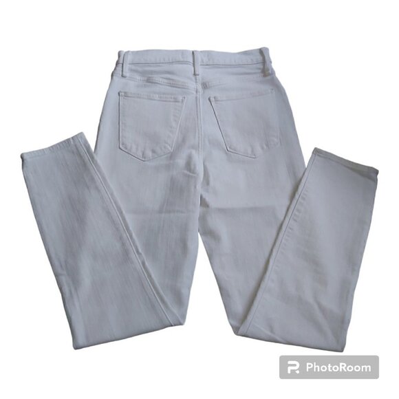 Women's Abercrombie & Fitch Ultra High Rise Super Skinny Ankle White Jeans-26/2R - Picture 2 of 9